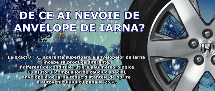 DE CE AI NEVOIE DE ANVELOPE DE IARNA?