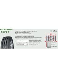 285/70 R19.5 YOKOHAMA 121T 150/148J  (D,B,70)