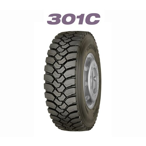 13/80 R22.5 YOKOHAMA 301C 156/150K  (D,C,72)
