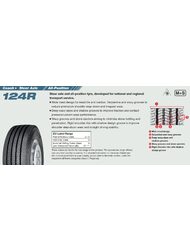 245/70 R17.5 YOKOHAMA 124RA 136M  (D,C,71)